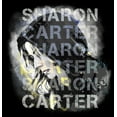 thumbnail image 2 of Junior's Marvel The Falcon and the Winter Soldier Sharon Carter Drawing  Graphic Tee Black Small, 2 of 3