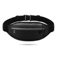thumbnail image 2 of Outdoor Sports Waist Bag Waterproof PU Leather Unisex Fitness Waistband Bag, 2 of 5