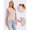 thumbnail image 2 of DARING DIVA Women's Zip Up Long Sleeve Sheer Lightweight Track Jacket XS Pink, 2 of 6