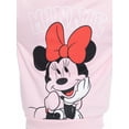 thumbnail image 2 of Disney Minnie Mouse Toddler Girls' Full-Zip Hoodie with Front & Back Graphics, Sizes 12M-5T, 2 of 4