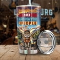 thumbnail image 3 of I Like Fishing, and My Manx, and Maybe 3 People. Happy Father's Day 20oz Stainless Steel Tumbler Insulated Cup with Lid Cat Lover Kitten Owner Gifts - 00004, 3 of 5