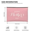 thumbnail image 3 of Cauagu Happy Mother's Day for Tyvek Makeup Bag,Reusable Travel Cosmetic Bag Women Organizer Toiletry Bag Birthday,Gifts for Women Girlfriend Mom Teacher 6.5’’*8.9’’, 3 of 7