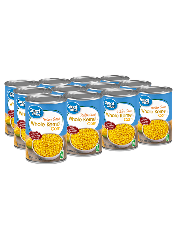 Great Value Canned vegetables in Canned Goods