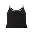 thumbnail image 5 of Athletic Works Women's and Women's Plus ButterCore Tipped Tank Bra, Sizes XS-4X, 5 of 5