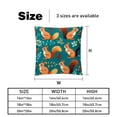 thumbnail image 5 of Squirrel Velvet Throw Pillow Covers Set with Unique Patterns - 16x16, 18x18, 20x20 Inches - 2 Throw Pillow Inserts & Covers for Any Occasion, 5 of 6