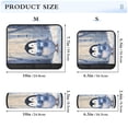 thumbnail image 3 of 2-Pack Seat Belt Covers with Flannel Seatbelt Shoulder Strap Case Adjustable Straps Soft Padding for Car Cute Penguin in Winter Small, 3 of 8