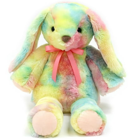 Easter Wal-mart 14" Bunny Plush Toy, Rainbow