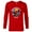 New Red, variant on Disney and Pixar’s The Incredibles Mr. Incredible Dad - Long Sleeve T-Shirt for Men - Customized-White