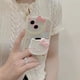 thumbnail image 1 of Funda de teléfono con soporte original de Sanrio Hello Kitty para iPhone 14 11 13 12 Pro Max XR XS 7 8 Plus SE 2, funda a prueba de golpes, accesorios Y2K xuanjing  unisex, 1 of 2