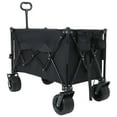 thumbnail image 6 of E-Western Foldable Garden Cart with Heavy-Duty Wheels & 480lbs Load Capacity – Portable Utility Wagon for Camping, Sports, & Groceries, Black, 6 of 14