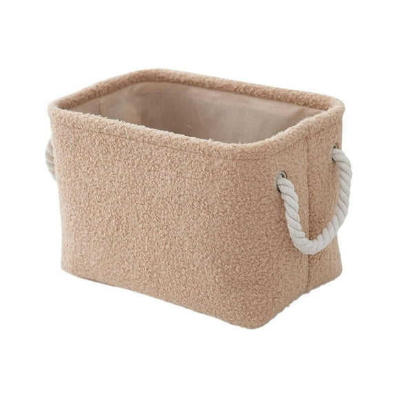 ​HJQEQVD Mini Multi-Functional Storage Baskets - Non-Woven Fabric Toiletries Organizer for Bathroom Countertop, Living Room, or Closet