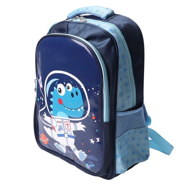 Children Backpack, Breathable Cute School Backpack Lightweight Extra Wide Shoulder Strap Waterproof Space Dragon Pattern for Travel for Girls