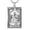Silver, variant on Skeleton Tarot Card Necklace Stainless Steel Amulet Marigold Tarot Card Major Arcana Necklaces for Women Men