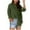 Army Green, variant on Coorders Womens Long Sleeve Shirts Clearance under $10， Plus Size Womens Button Down Shirt ,KhakiSize, XL