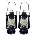 thumbnail image 4 of Black Hurricane Kerosene Lantern Wedding Hanging Light Camping Lamp - 12 Inches, 4 of 5