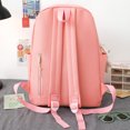 thumbnail image 4 of Mochila linda para mujer Moda 5pcs / set Laptop Mochila para adolescentes (rosa), 4 of 9