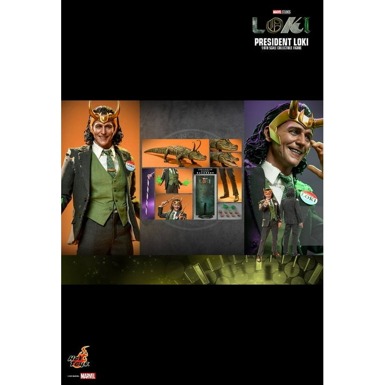 ホットトイズ TMS066 ロキ大統領 President Loki 1/6 Loki TMS066 President Loki 1/6th Scale Collectible Figure