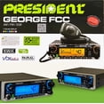 thumbnail image 2 of Presidente de CB Radio George FCC AM/FM/SSB, pantalla LCD de 7 colores, 2 of 8