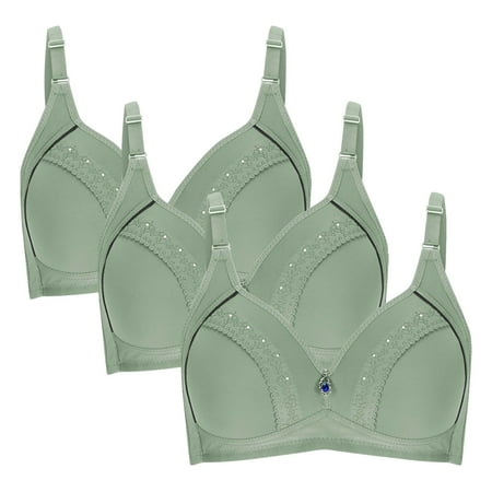 LLYWEY Lace Sports Bras for Women Clearance Push up Sports Bra Ladies Sport Bra Style-695 Women s Plus Multiway Bra Feature Adult Female Sport Sports Bras Green 40B