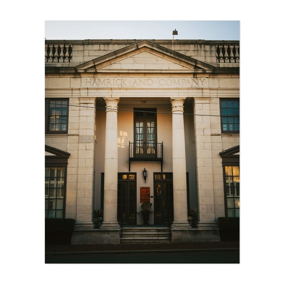 Downtown Staunton Architecture 03 - Staunton Virginia Photography Unframed Wall Art Print 8 x 10 inches