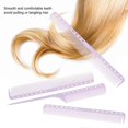 thumbnail image 5 of 4PCs Hairdressing Combs Professional Combs Set Carbon Fiber Cutting Comb Fine and Wide Tooth Hair Barber Comb for Salon or Hotel Hair Care, 5 of 5