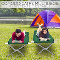 thumbnail image 3 of Catre Plegable Para Acampar Cama Portátil Campismo 190x64x42 Verde, 3 of 5