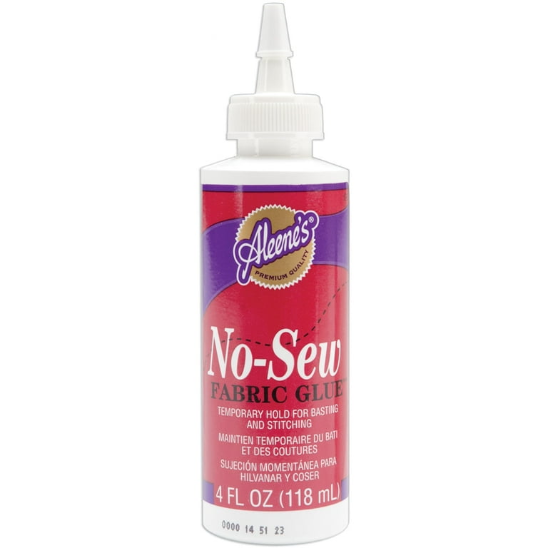 Aleene's No-Sew Fabric Glue 4 oz