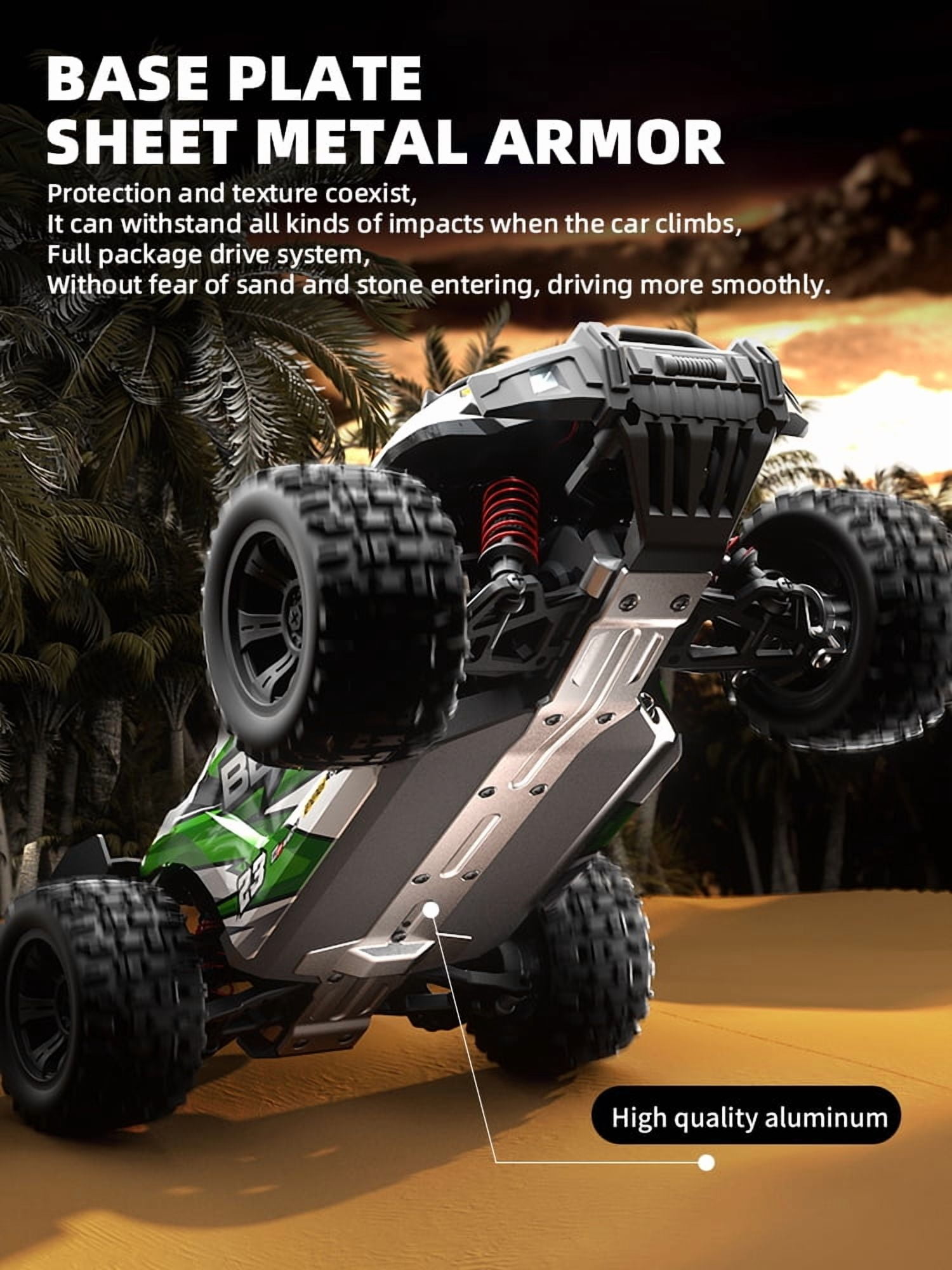ZLL BEAST SG118 Pro Remote Control Car - 1:16 High Speed Fast RC Cars, 2.4G Remote Control Racing Toys For Kids Sport High Speed RC Car 4x4 35KM/H