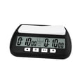 thumbnail image 3 of KLKCMS Digital Chess Clock for International Chess Parties Chess Game Chess Accessory Black, 3 of 9