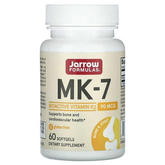 Jarrow Formulas MK-7 90 mcg, 60 Count