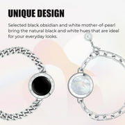 TOTWOO Candy Collection-Long Distance Touch Bracelets for Couples, Vibration & Light up for Love -Pair of Couples Bracelets | Long Distance Relationship Gifts for Girlfriend
