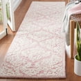 thumbnail image 2 of SAFAVIEH Metro Wayland Medallion Runner Rug, Pink/Ivory, 2'3" x 9', 2 of 8