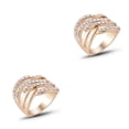 thumbnail image 1 of Guardurnaity Anillo de cristal de aleación para mujer, fecha bonita, banquete, boda, adolescentes, esposa, nudillo, joyería, accesorios de regalo Type1 NO1, 1 of 6