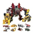 thumbnail image 3 of Dupurit Transformer Toys, Studio Series 69 of The Fallen Construction Devastator Scavenger Scrapper Overload Hightower KO Action Figure Robot Model(Colour: 8 Pack), 3 of 6