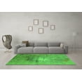 thumbnail image 3 of Ahgly Company Indoor Rectangle Oriental Green Industrial Area Rugs, 5' x 7', 3 of 4