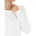 thumbnail image 5 of Time And Tru Women's Long Sleeve Crew Tee, 5 of 5