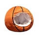 thumbnail image 3 of Baloncesto Sombrero de felpa Foto Prop Vestir Sombreros Adultos lindos Sombreros para juegos de simulación Escenario de vacaciones de Pascua SM SunniMix Sombrero de peluche de abeja, 3 of 8