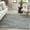 Blue, variant on Nourison Graceful 7'9" x 9'9" Grey Modern Indoor Rug