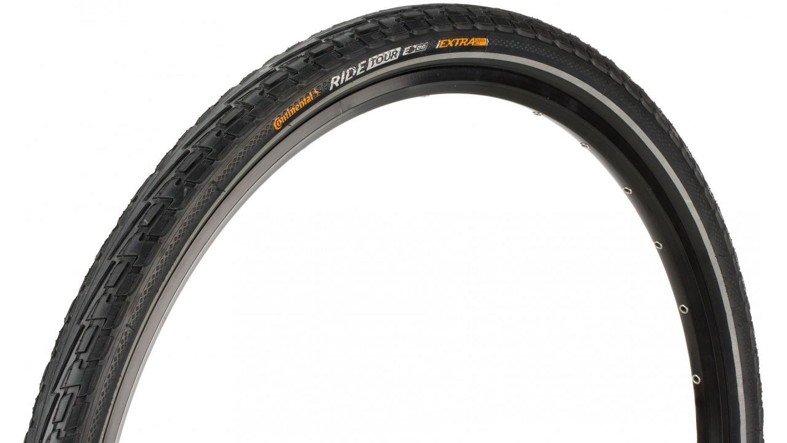 Continental Road Bike Ride Tour Tire 700c x 28mm Wire Bead Black All Rounder with Extra Puncture Belt Walmart