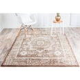 thumbnail image 4 of Unique Loom Imperial Rectangular Distressed Contemporary Area Rugs, Chocolate Brown, 4 of 6