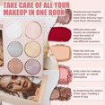 thumbnail image 2 of 5-Layer Multi - Functional Beauty Book Kit- Style Makeup Palette, 2 of 5