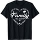 thumbnail image 1 of Side by Side or Miles Apart Family Heart Family - Camiseta familiar, 1 of 2