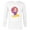 White, variant on Disney Princess Rapunzel Tangled Winter Holiday Christmas - Long Sleeve T-Shirt for Men - Customized-White