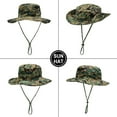 thumbnail image 4 of Sun Hats for Men Women Boonie Hat Foldable Fishing Hat UPF 50+ Bucket Hat for Fishing Hiking Garden Safari Beach, 4 of 6