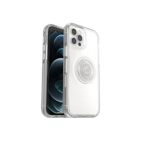 OtterBox - Otter + Pop Symmetry Case with PopGrip for Apple iPhone 12  /  12 Pro
