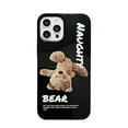 thumbnail image 6 of Tide brand teddy bear is suitable for Apple mobile phone case 17promax glossy cartoon soft case, 6 of 12