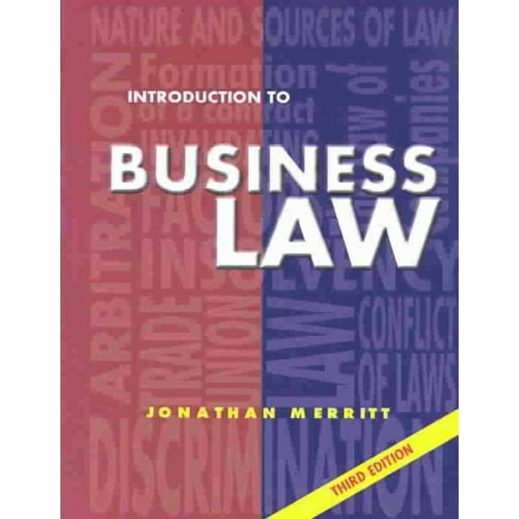 Introduction to Business Law 3rd Ed: Third Edition (Paperback)