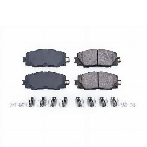 PowerStop 17-1184 Disc Brake Pad Set Scion, Toyota (Drum) Disc Brake Pad Set - Front