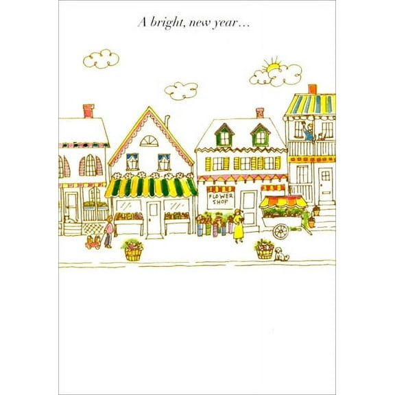 Freedom Greetings Main Street Birthday Card