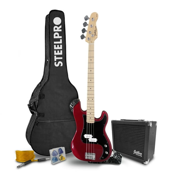 Paquete Bajo Electrico Jethro Series By Steelpro 502